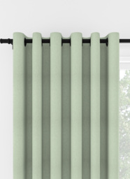 Laura Ashley Easton Sage Eyelet Curtain Eyelet Curtain - thumbnail 1