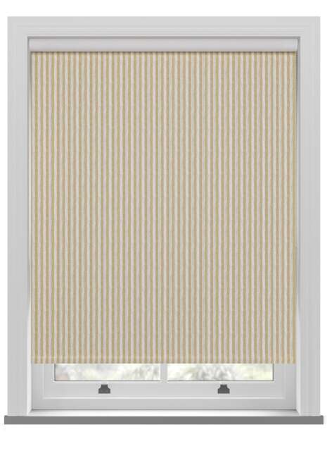 Emily Bond Oscar Stripe Gold Roller Blind Roller Blind - image 1
