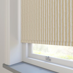 Emily Bond Oscar Stripe Gold Roller Blind Roller Blind - thumbnail 2