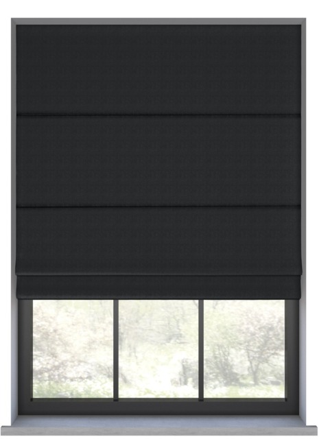 Saffron Ebony Roman Blind - image 1