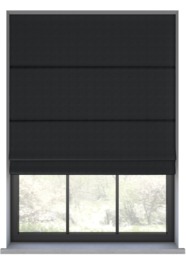 Saffron Ebony Roman Blind