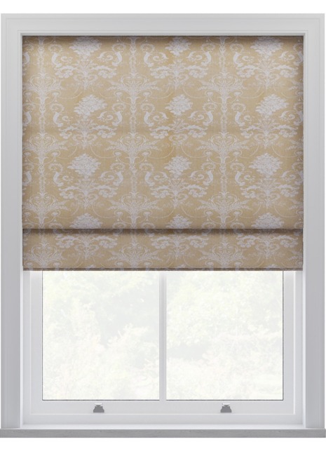 Laura Ashley Josette Woven Gold Roman Blind Roman Blind - image 1