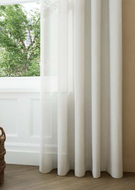 Warm Linen Soft Weave Sheer Curtain - image 1