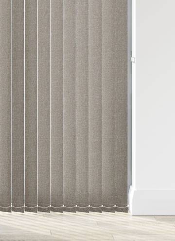 Umbra Blackout Shadow Grey Vertical Blind - image 1