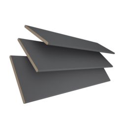 Zambezi 25mm Anthracite Grey Wooden Blind - thumbnail 2