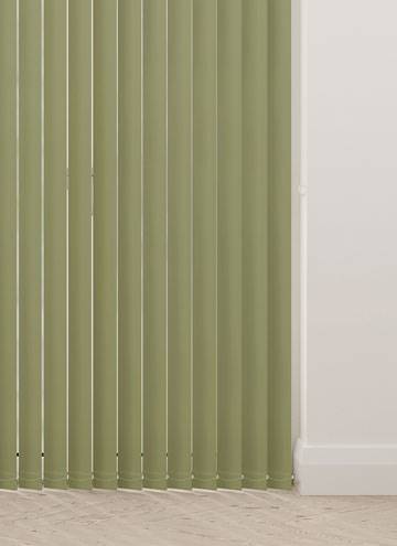 Bella Blackout Moss Green Vertical Blind - image 1