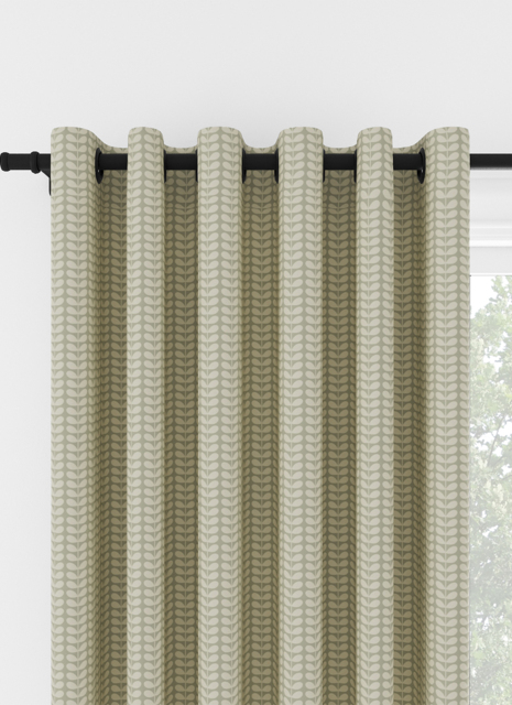 Orla Kiely Tiny Stem Pebble Eyelet Curtain Eyelet Curtain - image 1
