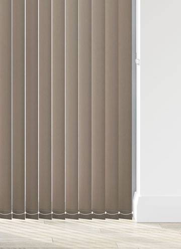 Splash Mocha Brown Vertical Blind - image 1