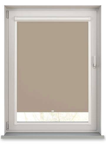 Bella Blackout Natural Hessian Roller Blind - image 1