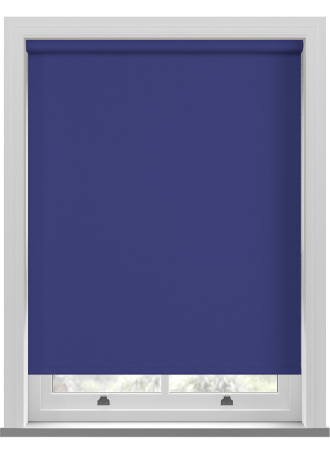 Unilux PVC Blackout Imperial Blue Roller Blind - image 1