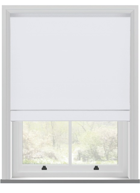 Wabi White Roman Blind - image 1