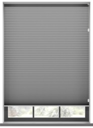 Lexington Blackout Dove Grey Honeycomb Blind Honeycomb Blind