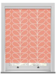 Orla Kiely Jumbo Linear Stem Bubblegum Roller Blind Roller Blind - thumbnail 1