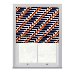Orla Kiely Dog Show Whale Roman Blinds Roman Blind - thumbnail 2