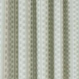 Sage Mosaic Stripe Curtain - thumbnail 2