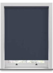 Unishade Blackout Navy Blue Twist Roller Blind Roller Blind - thumbnail 1