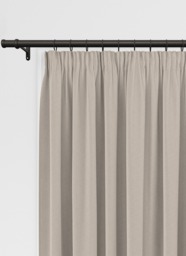 Abel Oyster Pencil Pleat Curtain