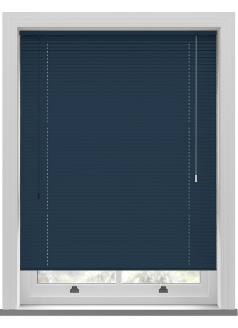 Turin 25mm Navy Blue Venetian Blind - image 1