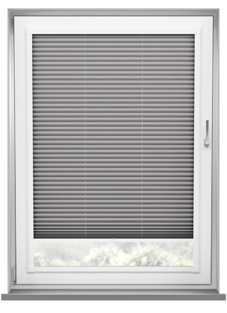 Nouveau Grey Mist Pleated Blind - image 1