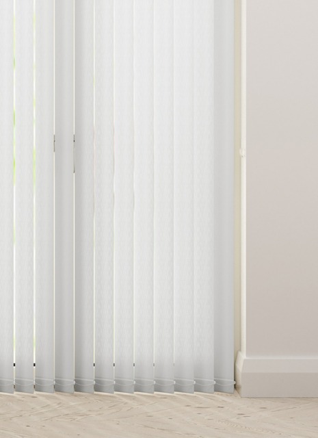 Dalia White Vertical Slats - image 1