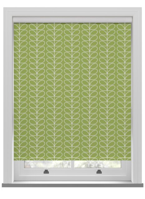 Orla Kiely Linear Stem Chalky Green Roller Blind Roller Blind - image 1