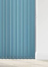 Splash Smoke Blue Vertical Blind - thumbnail 1