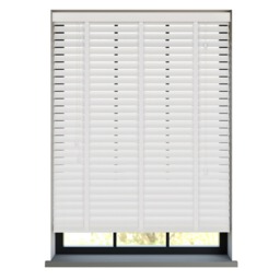 Alura Oak Taped White Wooden Blind - thumbnail 2