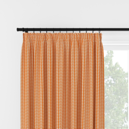Orla Kiely Tiny Stem Tomato Pencil Pleat Curtain Pencil Pleat Curtain - thumbnail 2