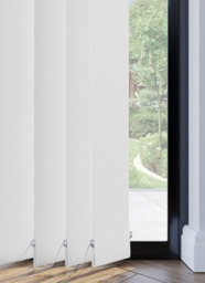 Unilux PVC Blackout White Vertical Blind - thumbnail 1
