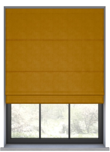 Brigitta Saffron Roman Blind - image 1