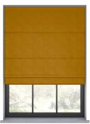 Brigitta Saffron Roman Blind - thumbnail 1