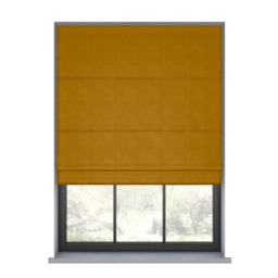 Brigitta Saffron Roman Blind - thumbnail 2