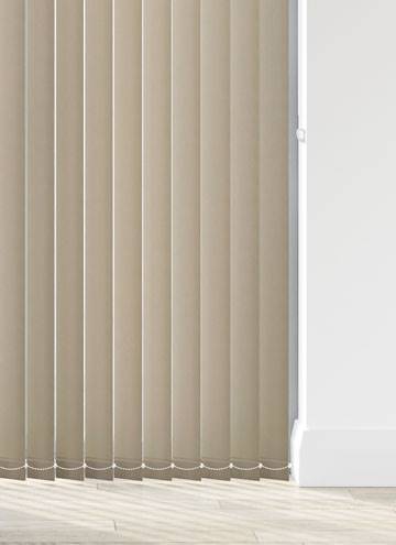 Splash Natural Hessian Vertical Blind - image 1