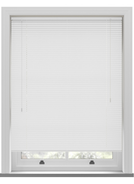 Della 25mm White Aluminium Venetian Venetian Blind - image 1