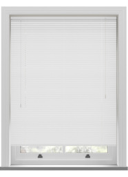 Della 25mm White Aluminium Venetian Venetian Blind - thumbnail 1