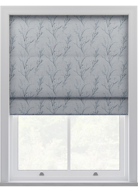 Laura Ashley Pussy Willow Embroidery Seaspray Roman Blind Roman Blind - image 1