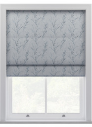 Laura Ashley Pussy Willow Embroidery Seaspray Roman Blind Roman Blind