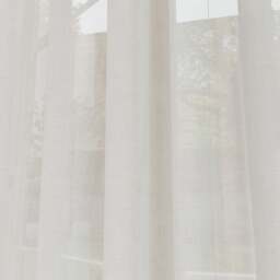 Ecru Jute Weave Sheer Curtain - thumbnail 2