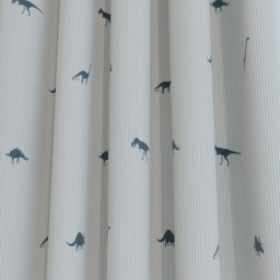 Sophie Allport Dinosaur Navy Curtain - thumbnail 2