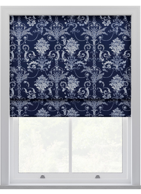 Laura Ashley Josette Midnight Roman Blind Roman Blind - image 1