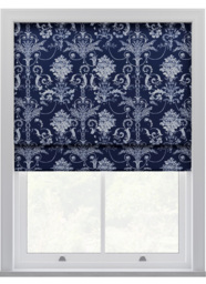 Laura Ashley Josette Midnight Roman Blind Roman Blind