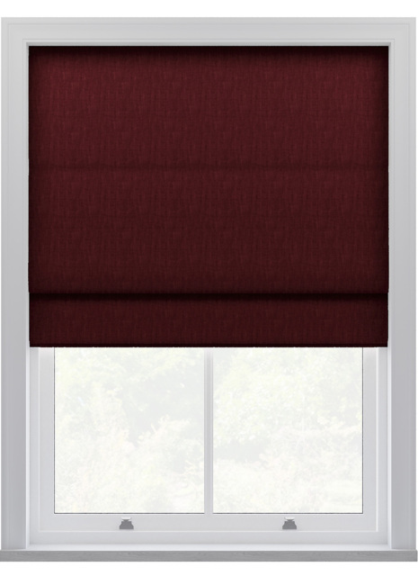 Laura Ashley Swanson Dark Cranberry Roman Blind Roman Blind - image 1
