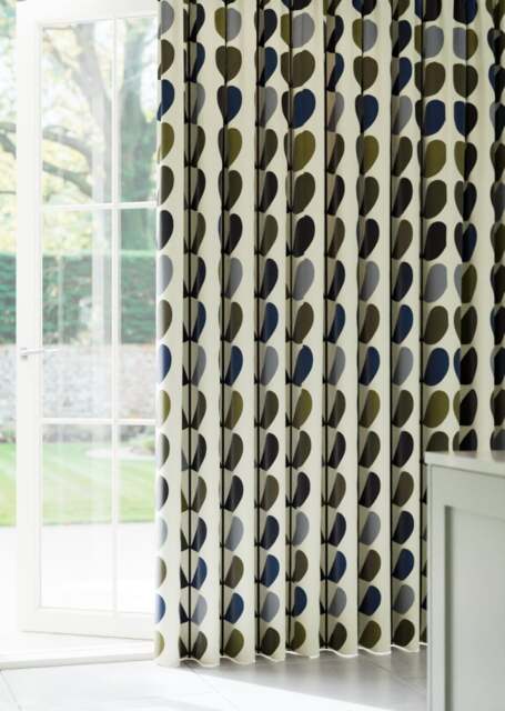 Orla Kiely Multi Stem Moss Curtain - image 1