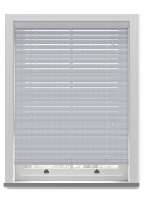 Realm Fine Grain Grey Wooden Blind - image 1