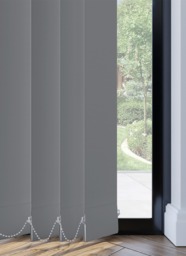 Ava Blackout Dark Grey Vertical Blind - thumbnail 1