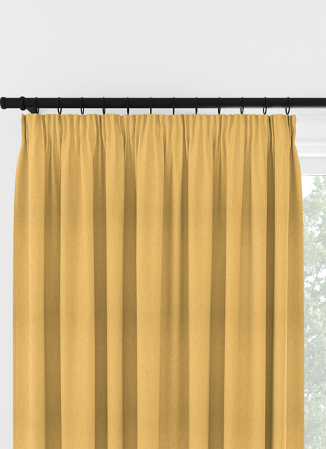 Laura Ashley Easton Sunshine Pencil Pleat Curtain Pencil Pleat Curtain - image 1