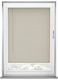 Turin 25mm Perforated Cream Venetian Blind - thumbnail 1