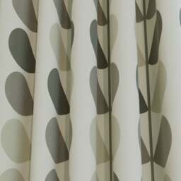 Orla Kiely Multi Stem Warm Grey Curtain - thumbnail 2