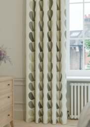 Orla Kiely Multi Stem Warm Grey Curtain - thumbnail 1