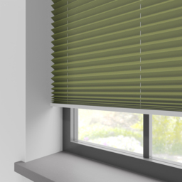 Scandi Olive Pleated Blind Pleated Blind - thumbnail 2